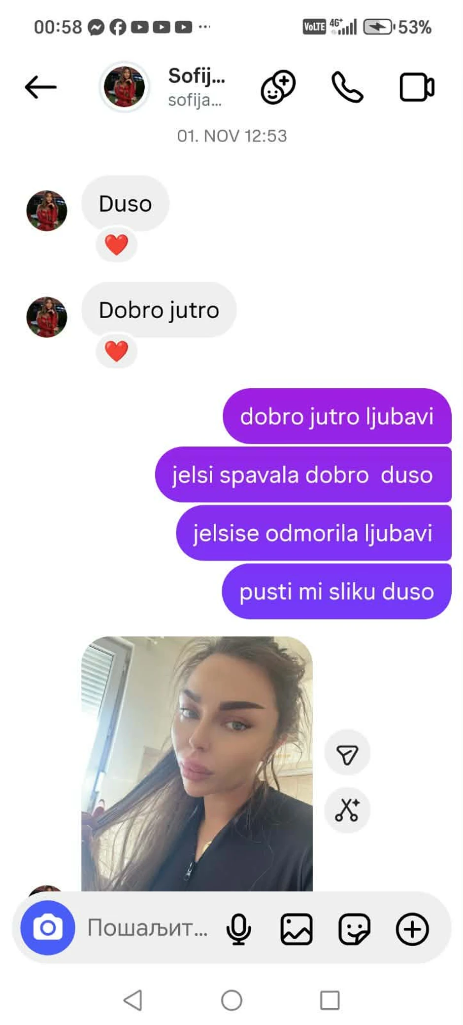Poruke Sofije i Daneta