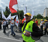 Rolnicy w proteście blokowali drogę