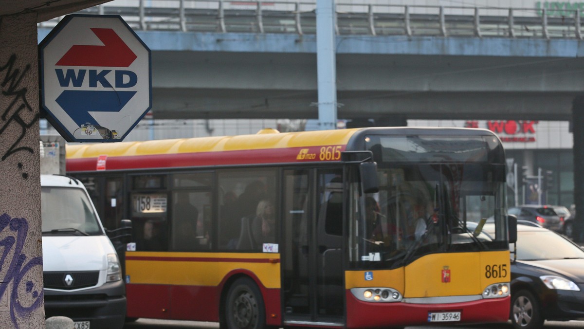 WARSZAWA ztm autobus komunikacja miejska