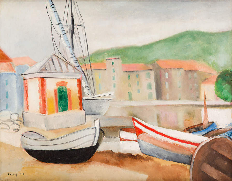 Mojżesz Kisling, "St. Tropez" (1918)