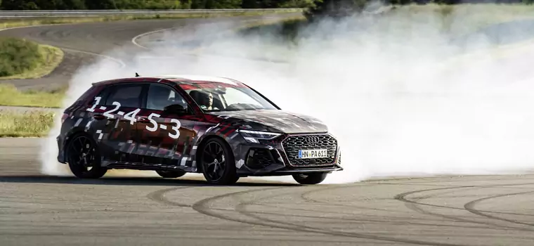 Nowe Audi RS 3 będzie miało specjalny tryb do driftowania
