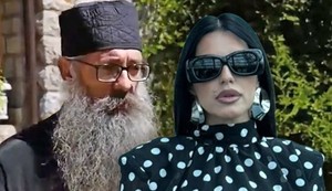 Seka Aleksić i otac Stefan Rajčić