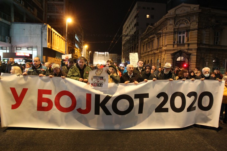 Protest, Građanski otpor, Subota 7. mart