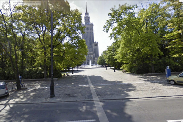 Google Street View Warszawa