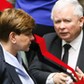 Beata Szydło Jarosław Kaczyński PiS sondaż spadek poparcia