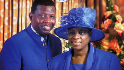 Pastor Enoch Adeboye and his wife, Folu Adeboye.