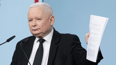 Prezes PiS Jarosław Kaczyński