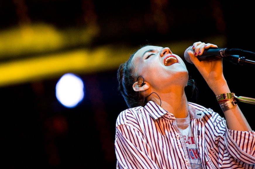 Iza Lach na Heineken Open'er Festival 2012 (fot. Monika Stolarska / Onet)