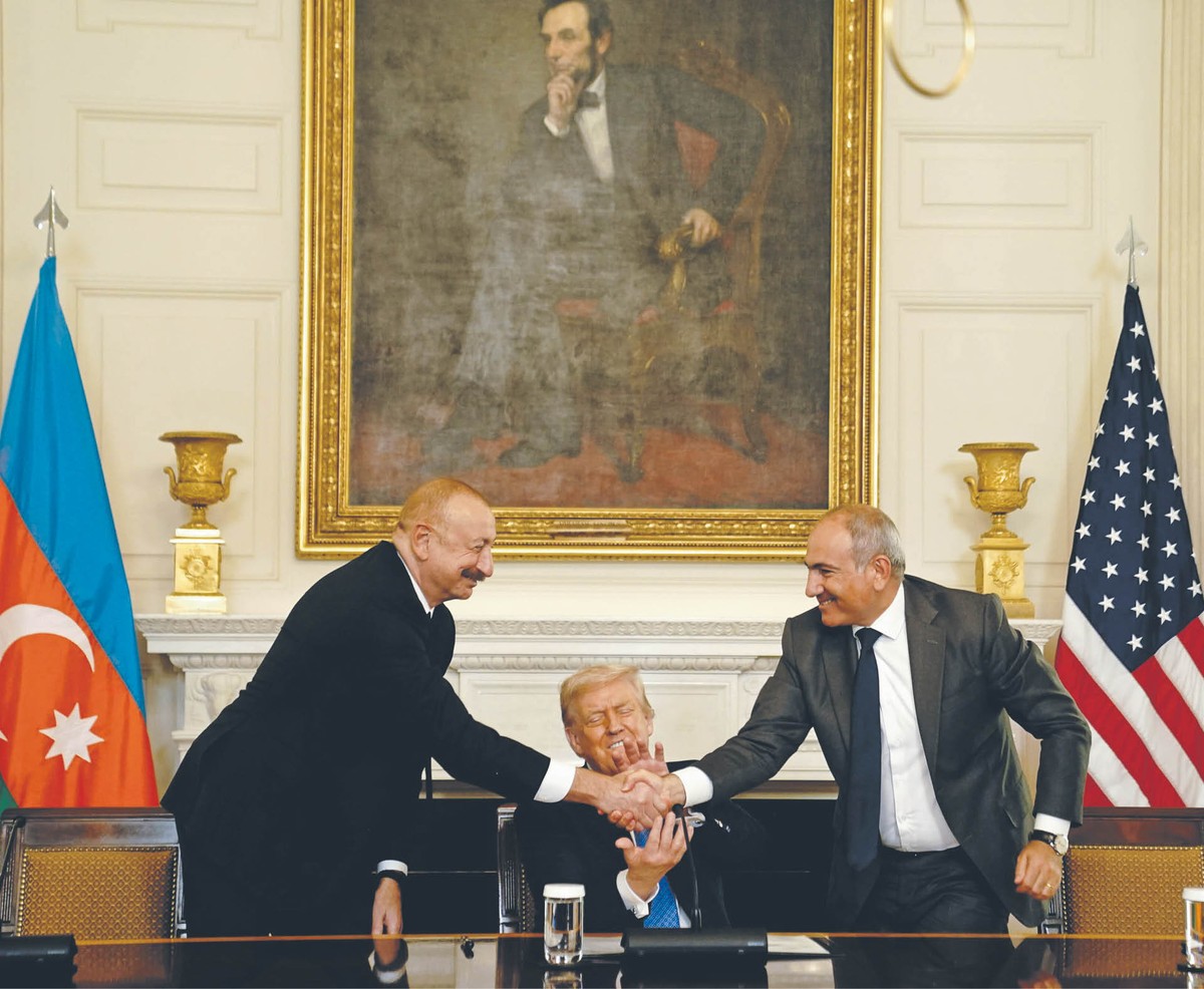 Podpisanie porozumienia TRIPP. Waszyngton, 8 sierpnia 2025 r.