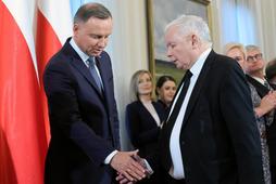 Andrzej Duda i Jarosław Kaczyński