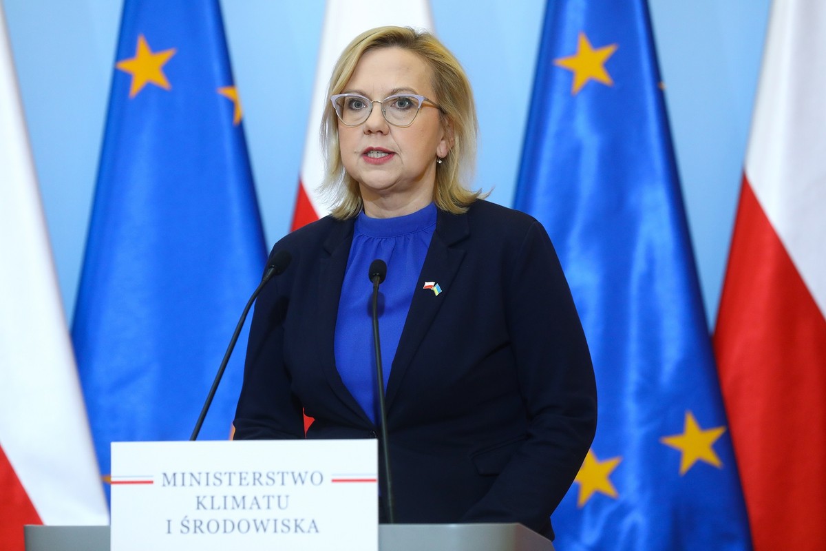 Minister klimatu i środowiska Anna Moskwa