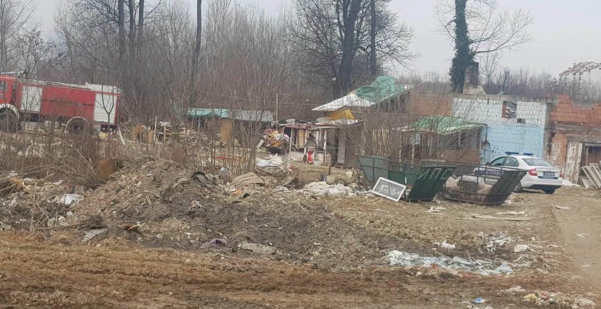 Požar na Čukaričkoj padini