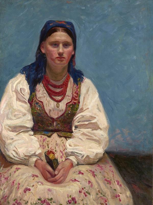 Portret Anny Mokołajczykówny [autor: Stanisław Kamocki, ok. 1898-1902 r.]