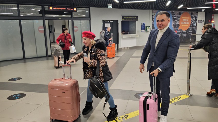 Jovana Jeremić stigla u Srbiju