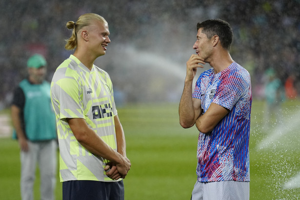 Robert Lewandowski i Erling Haaland