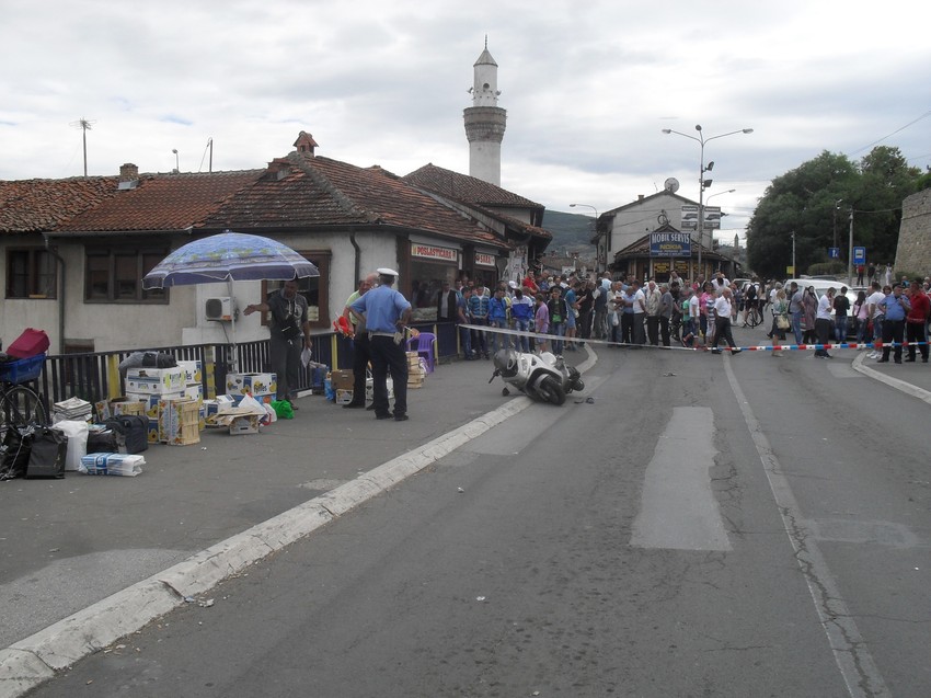 Mesto obračuna u centru Novog Pazara