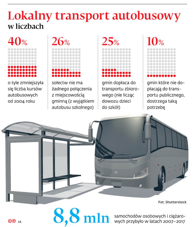 Lokalny transport autobusowy w liczbach