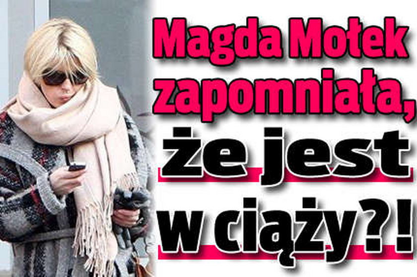 Magda Mołek zapomniała, że jest w ciąży?!