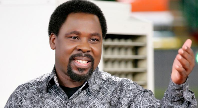 TB Joshua is the head pastor of Synagogue Church of All Nations 