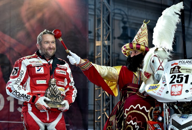 Kraków powitał swojego bohatera. Rafał Sonik wrócił do domu