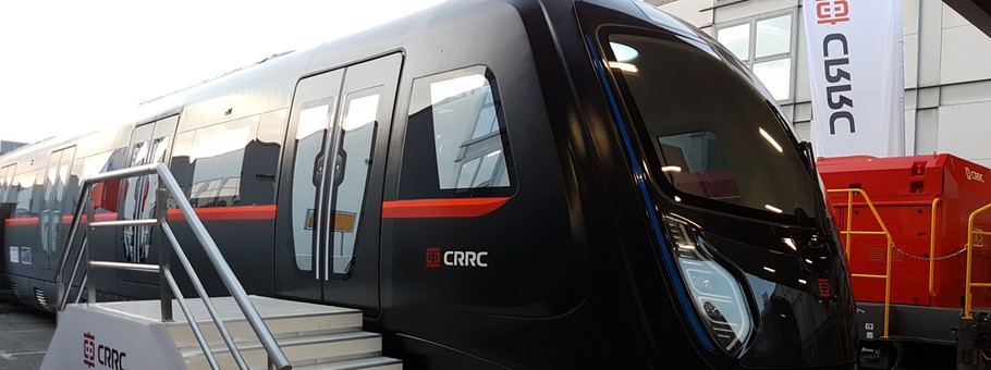 CRRC zaprezentowało na InnoTrans wagon metra Cetrovo