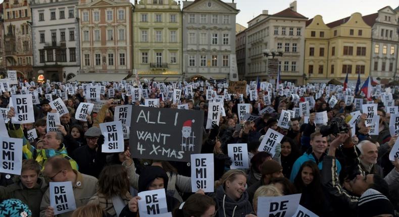 More than once, huge crowds have turned out pressing for the resignation of Czech Prime Minister Andrej Babis