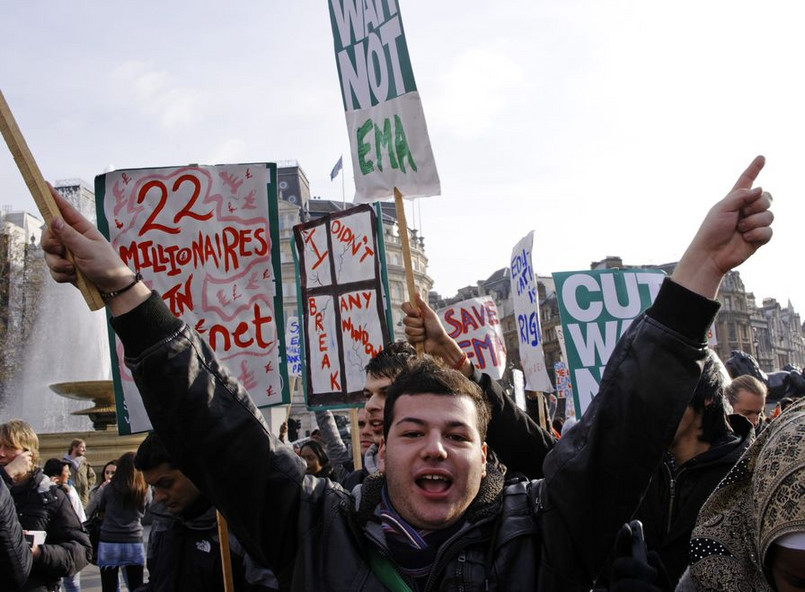 Studenci protestują przeciwko podwyżce opłat za studia