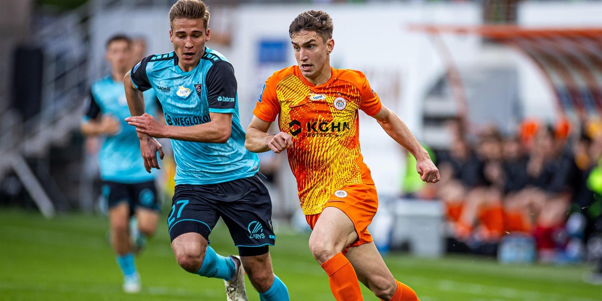 Górnik Zabrze pokonał Zagłębie Lubin 2:1.