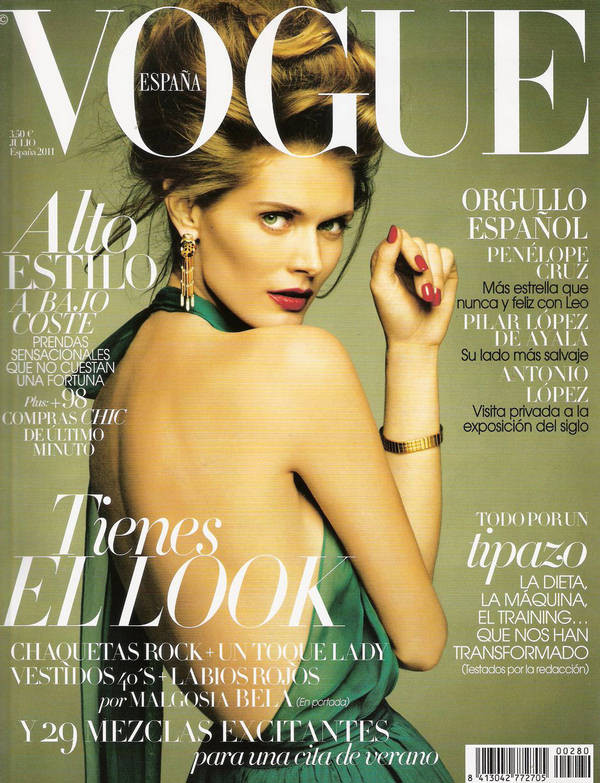 Małgosia Bela w "Vogue'u"