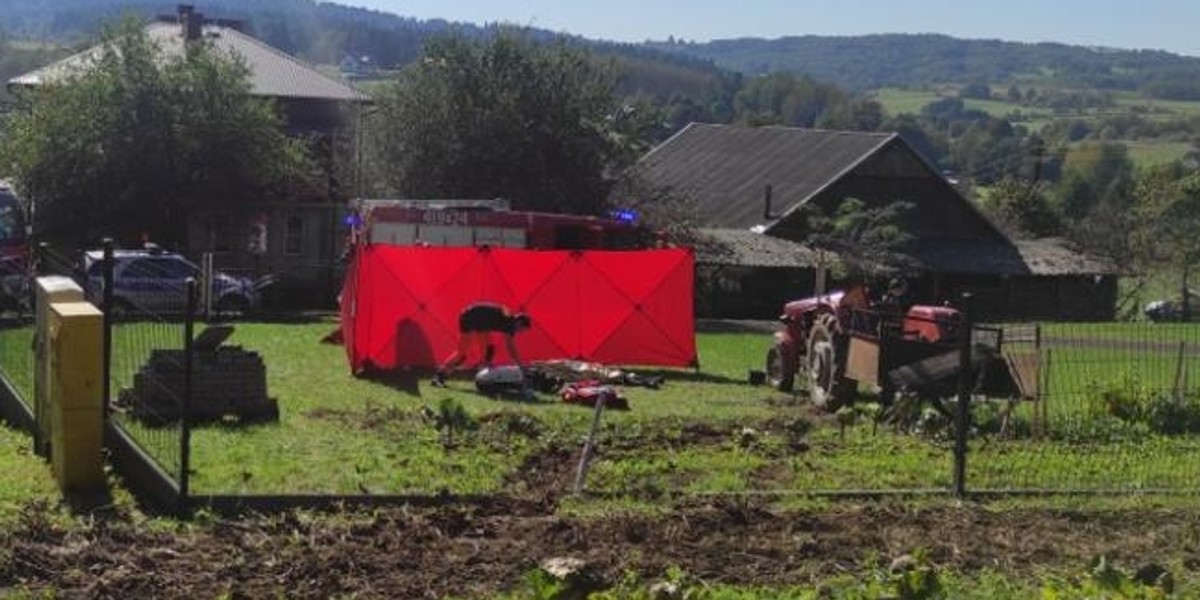 Tragiczny wypadek w Dydni na Podkarpaciu.