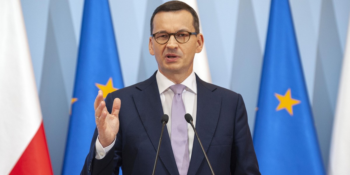 Premier Mateusz Morawiecki