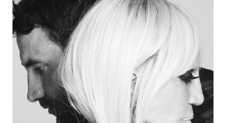 Riccardo Tisci, Donatella Versace for Givenchy Fall 2015 campaign