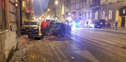 Pijany kierowca zabił pasażerkę w centrum Łodzi