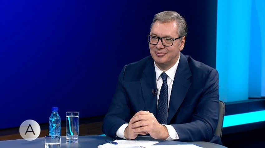 Aleksandar Vučić na RTS