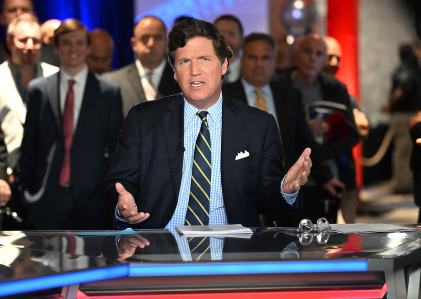 Tucker Carlson na antenie FOX News, 17 listopada 2022 r.