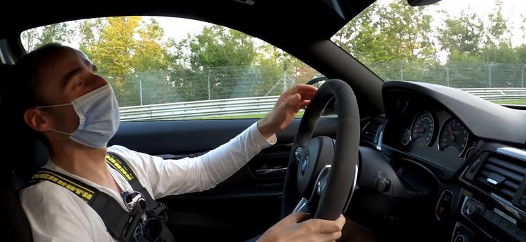 Robert Kubica wypożyczył BMW M4 i... pokazał jak przejechać Nurburgring [Nagranie]