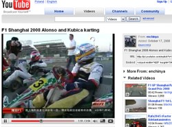 Zobacz, jak Kubica bawił się z Alonso