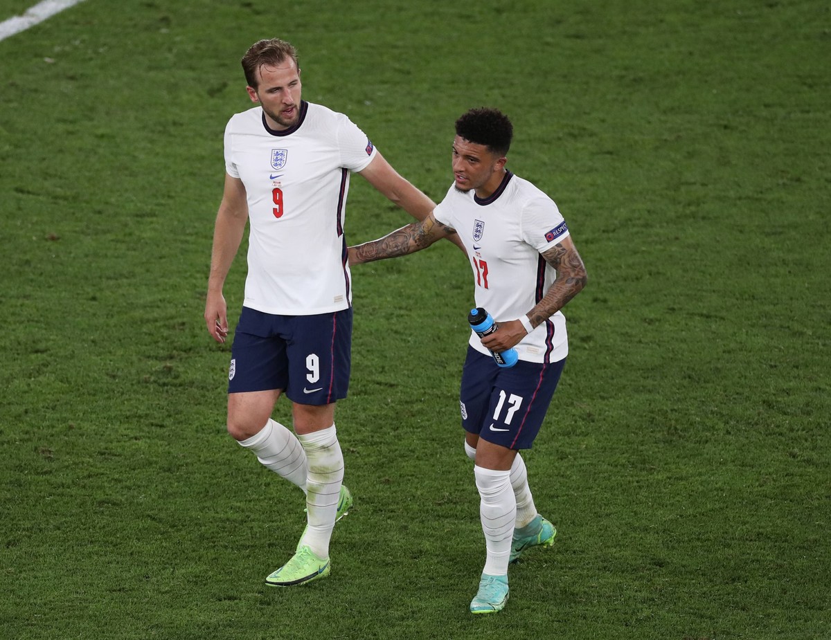 Harry Kane i Jadon Sancho