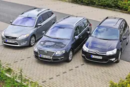 Ford Mondeo kontra Citroen C5 i VW Passat: używane kombi klasy średniej