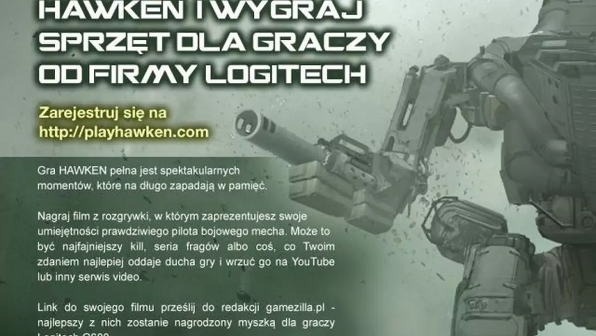 Konkurs: Nagraj swój bestkill w Hawken i zgarnij myszkę Logitecha