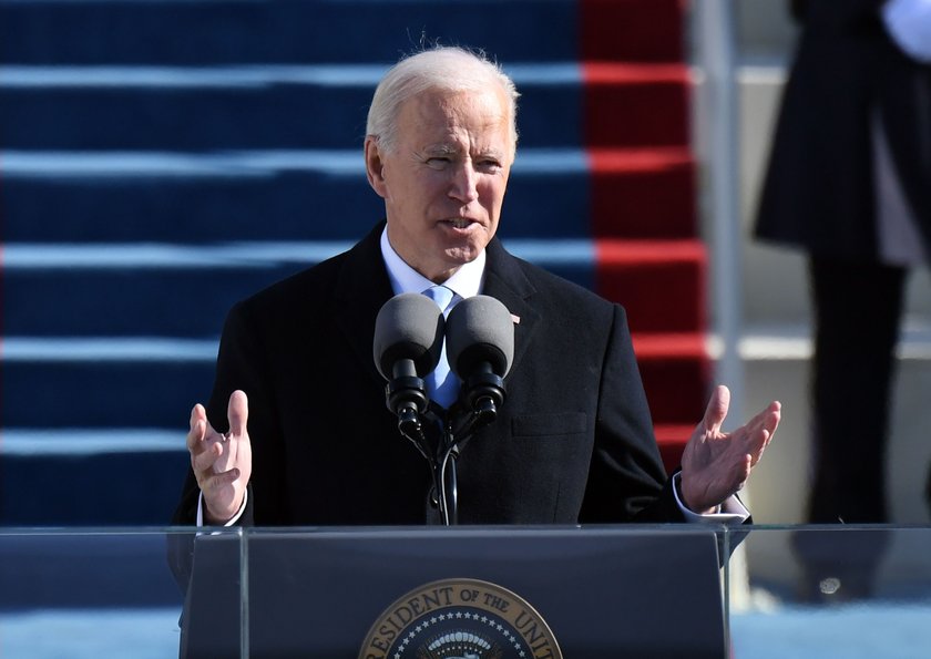 Joe Biden zaprzysiężony na prezydenta USA. "Triumf demokracji"