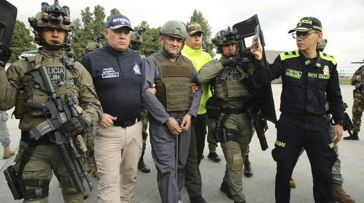 A kolumbiai drogbbáró Dairo Antonio Usugát, azaz "Otoniel" sikerült elfogni / Fotó: Profimedia