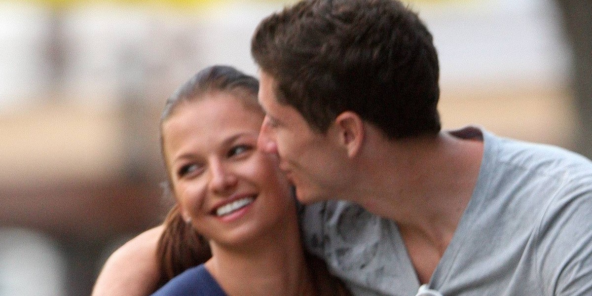 Anna Stachurska, Robert Lewandowski