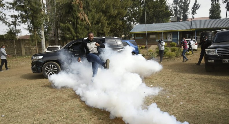 Lang'ata MP Nixon Korir chased by voters over bribery (Video)