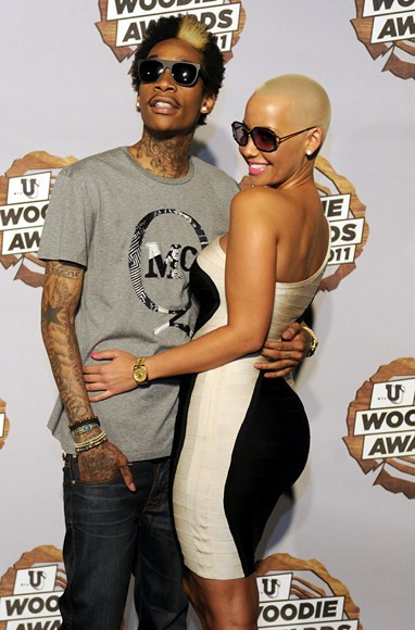 Amber Rose i Wiz Khalifa (fot. Getty Images)