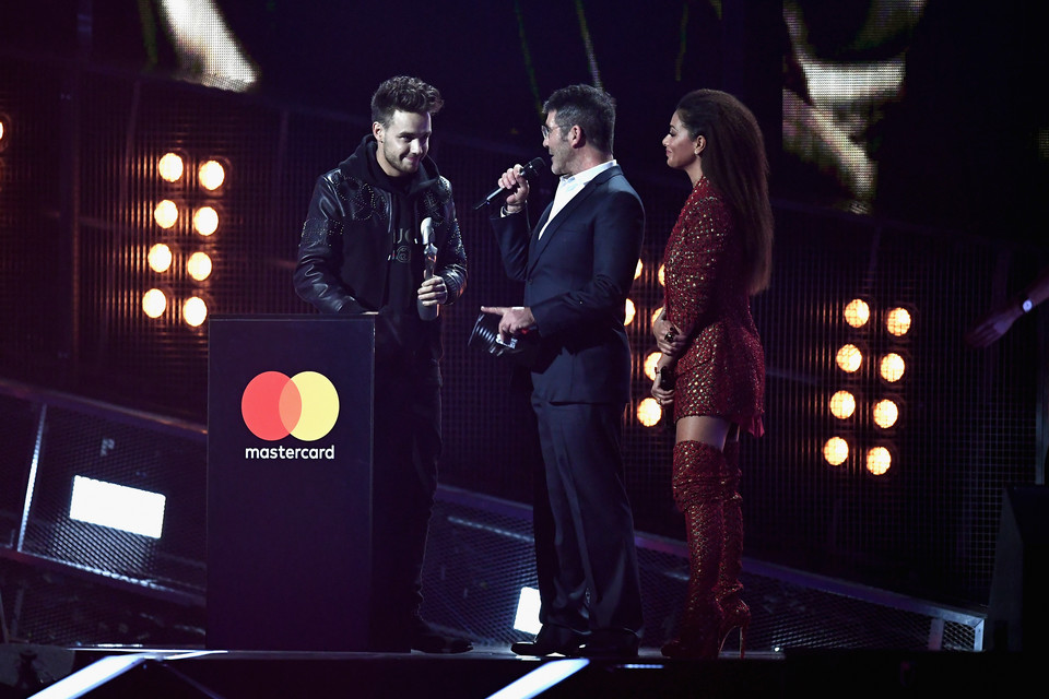 Brit Awards 2017: Liam Payne z One Direction