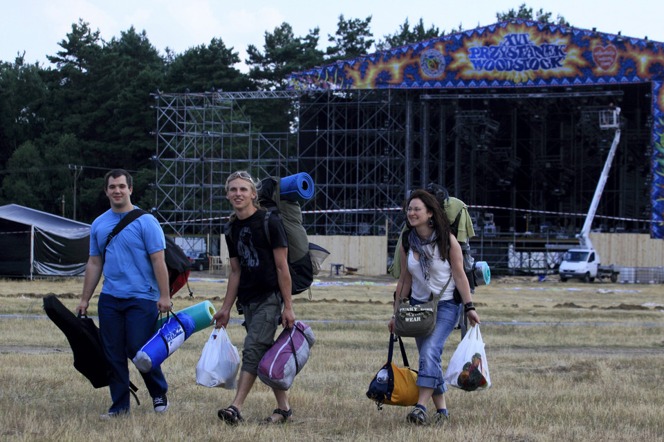 KOSTRZYN NAD ODRĄ WOODSTOCK PRZYGOTOWANIA