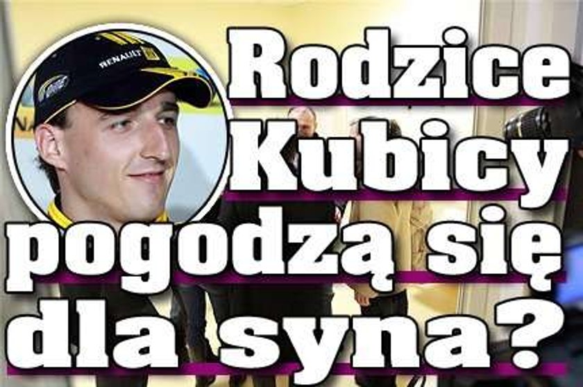 Rodzice Kubicy pogodzą się dla syna?