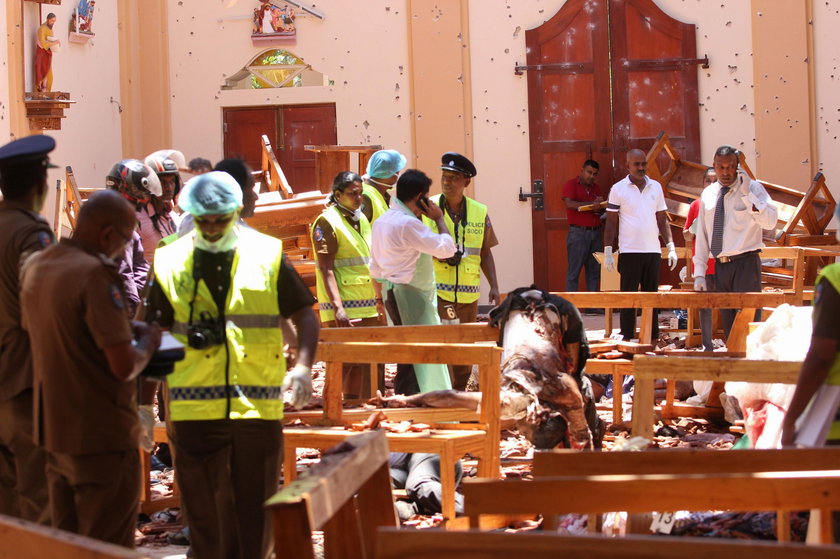 Liczba ofiar zamachów na Sri Lance zmalała