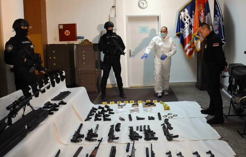 Oružje zapljenjeno u Veljinoj kući strave u Ritopeku